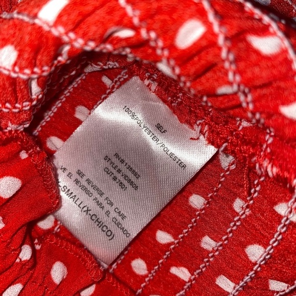 Charlotte Russe, smocked white, spaghetti strap midi summer dress XS pinup retro - Picture 2 of 5